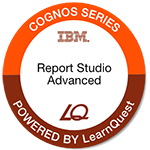 LearnQuest IBM Cognos BI Authoring Professional Reports: Advanced